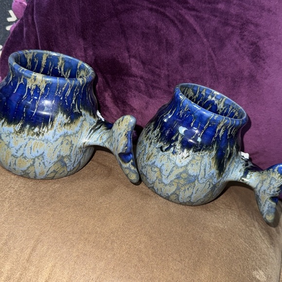 Unique Dolphin Ceramic handcrafted mugs - Picture 4 of 7